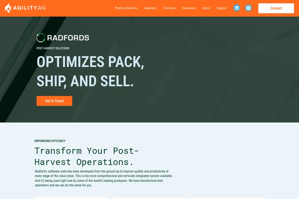 Landing page preview
