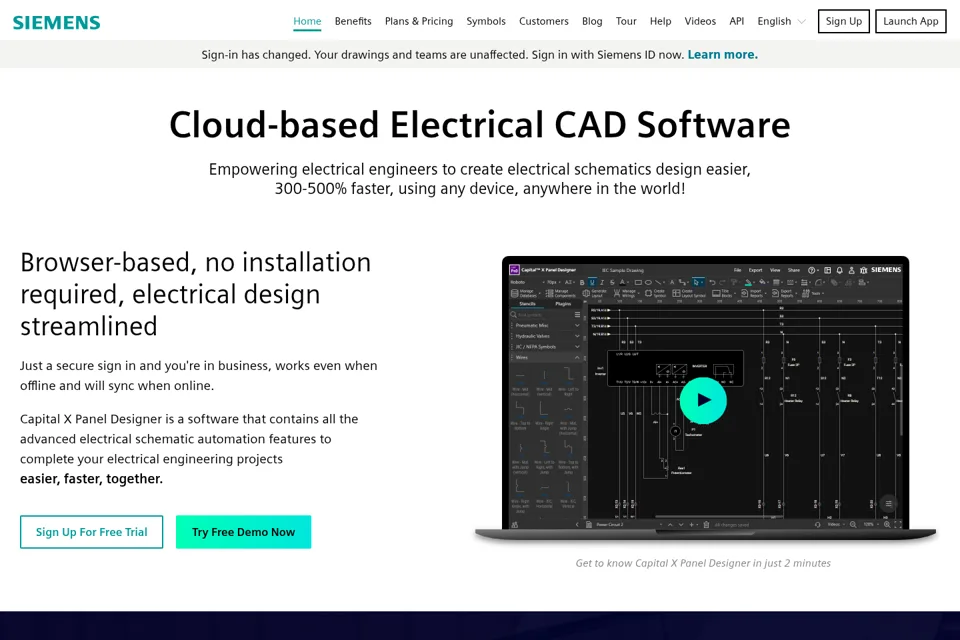 Landing page preview