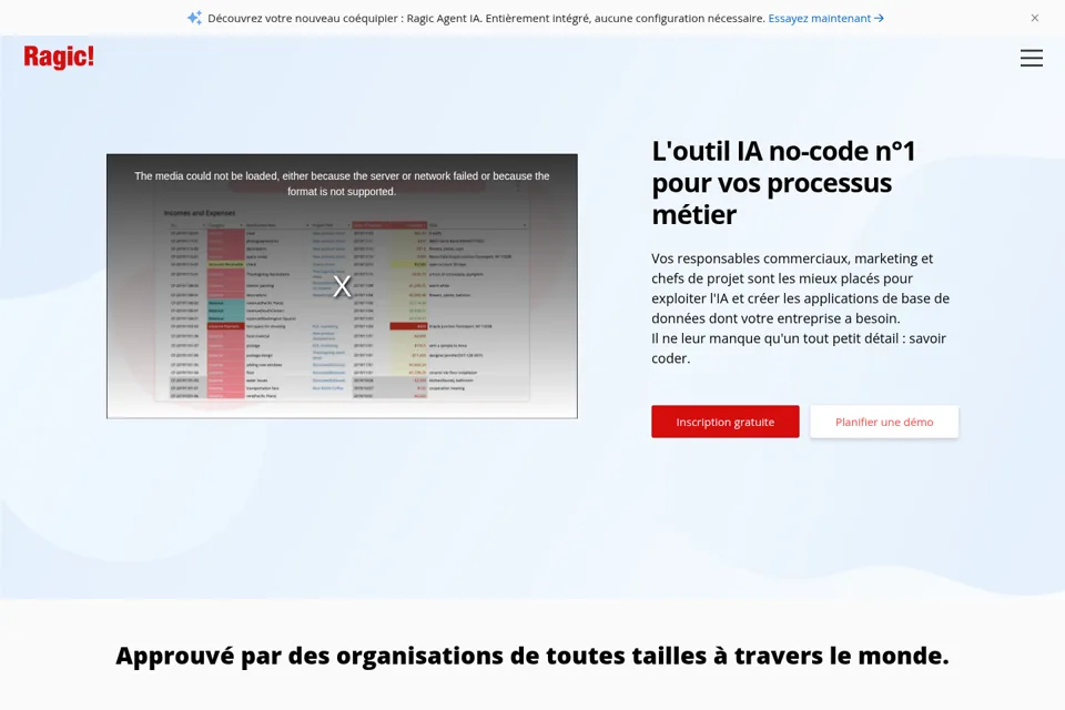 Landing page preview