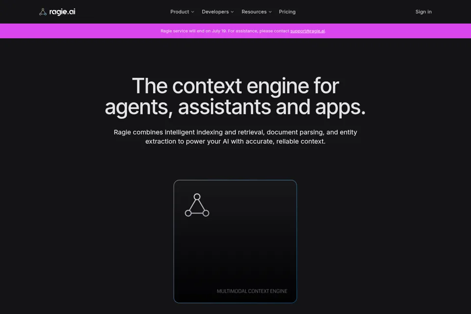 Landing page preview