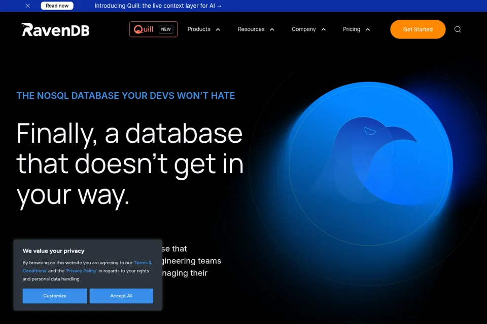 Landing page preview