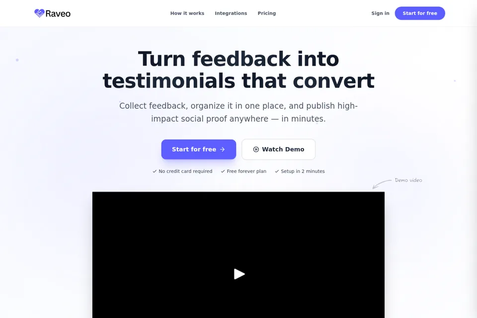Landing page preview