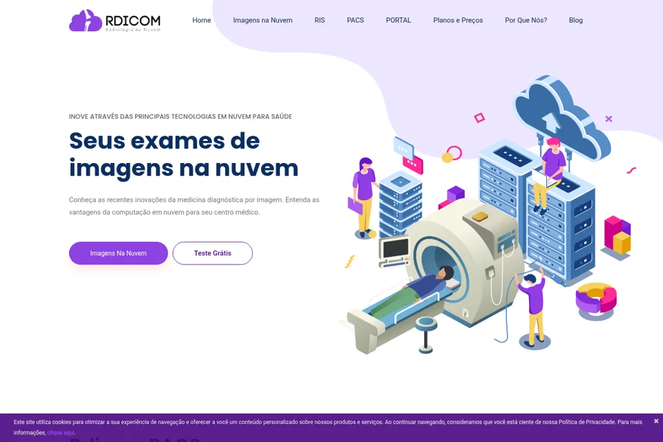 Landing page preview