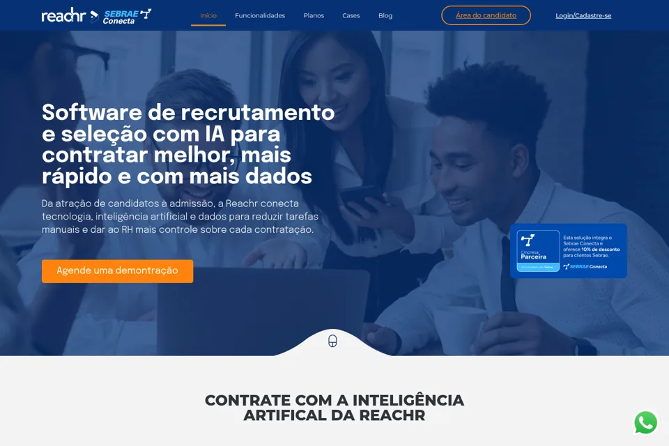 Landing page preview
