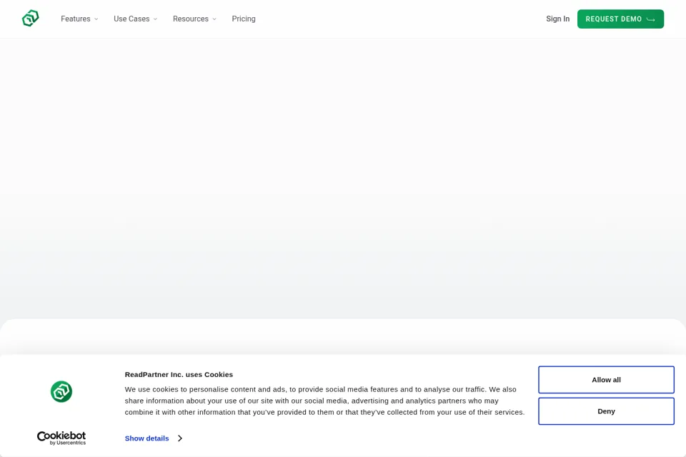 Landing page preview