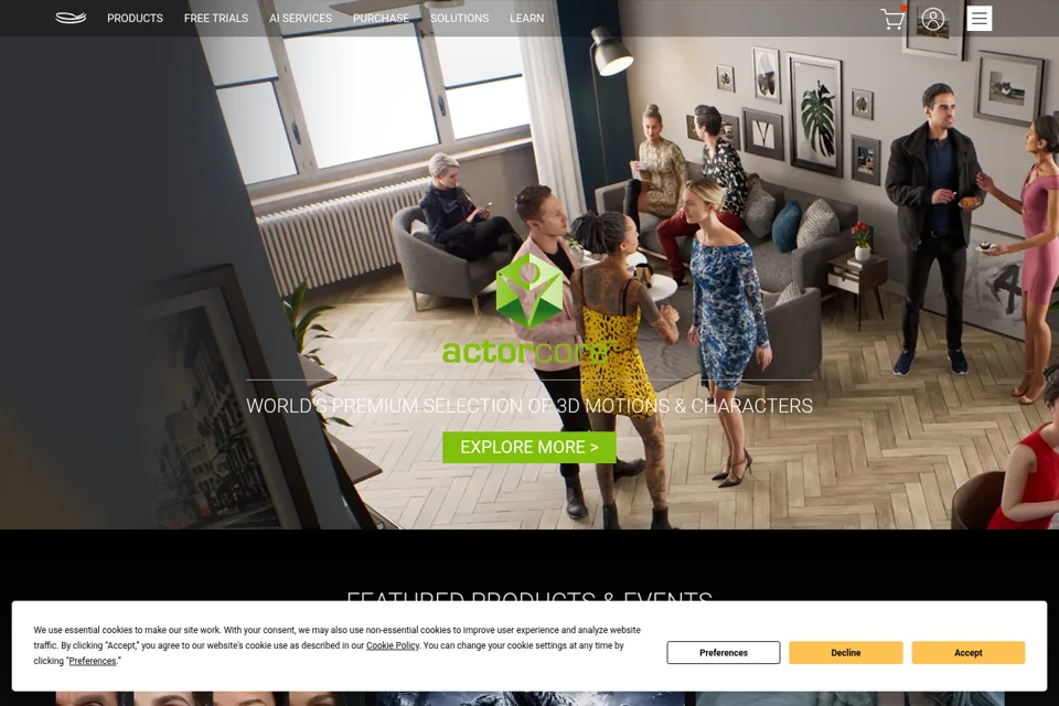 Landing page preview