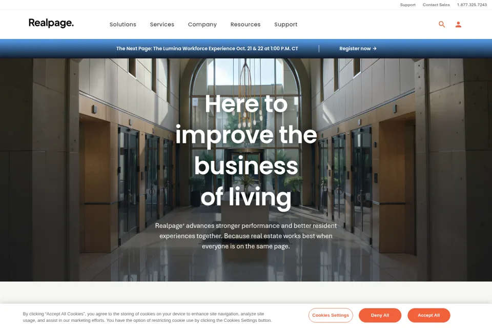 Landing page preview