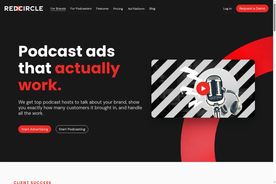Landing page preview