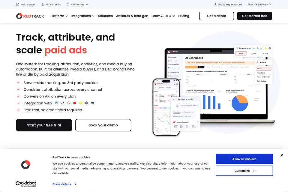Landing page preview