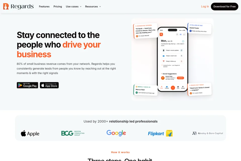 Landing page preview