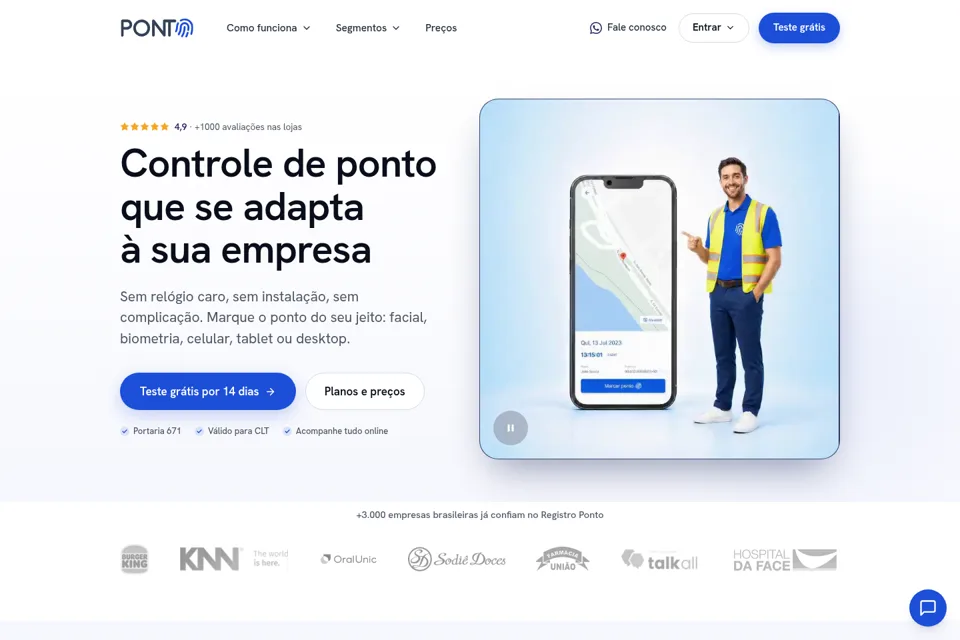 Landing page preview