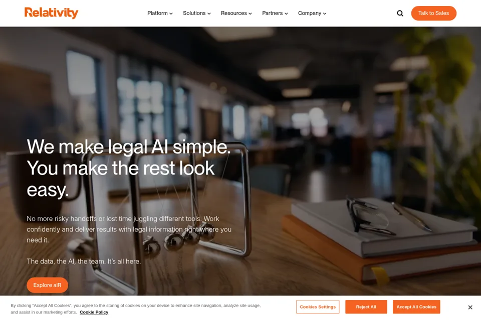 Landing page preview