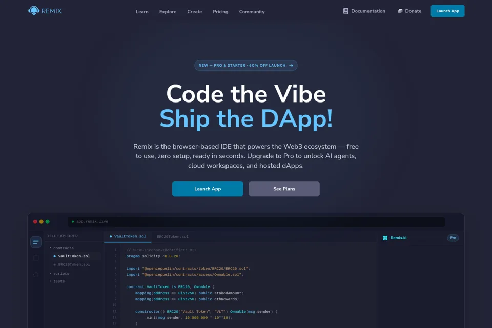 Landing page preview