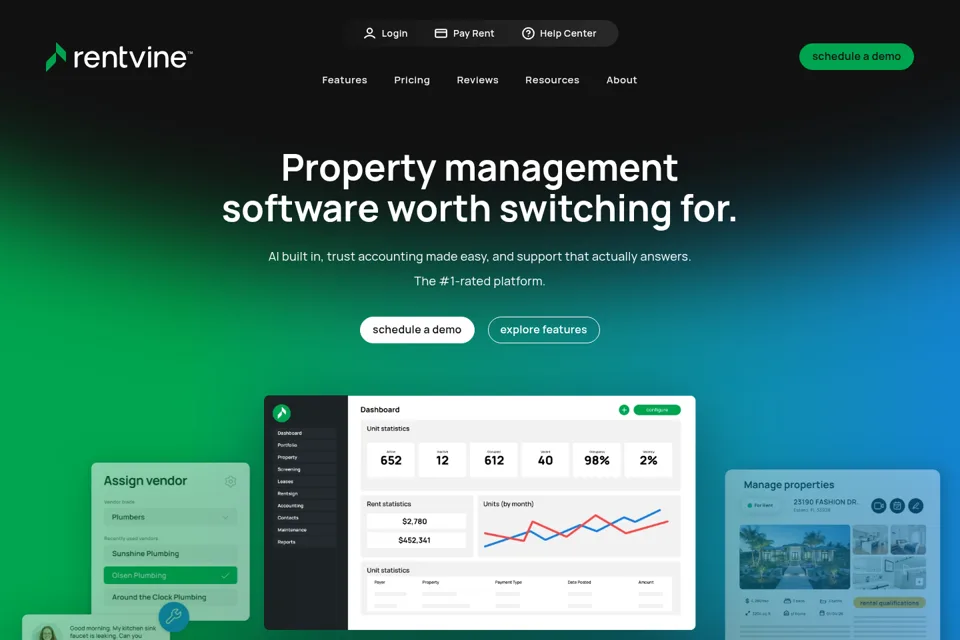 Landing page preview