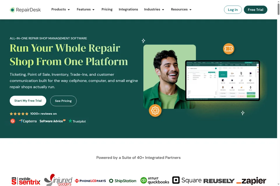 Landing page preview