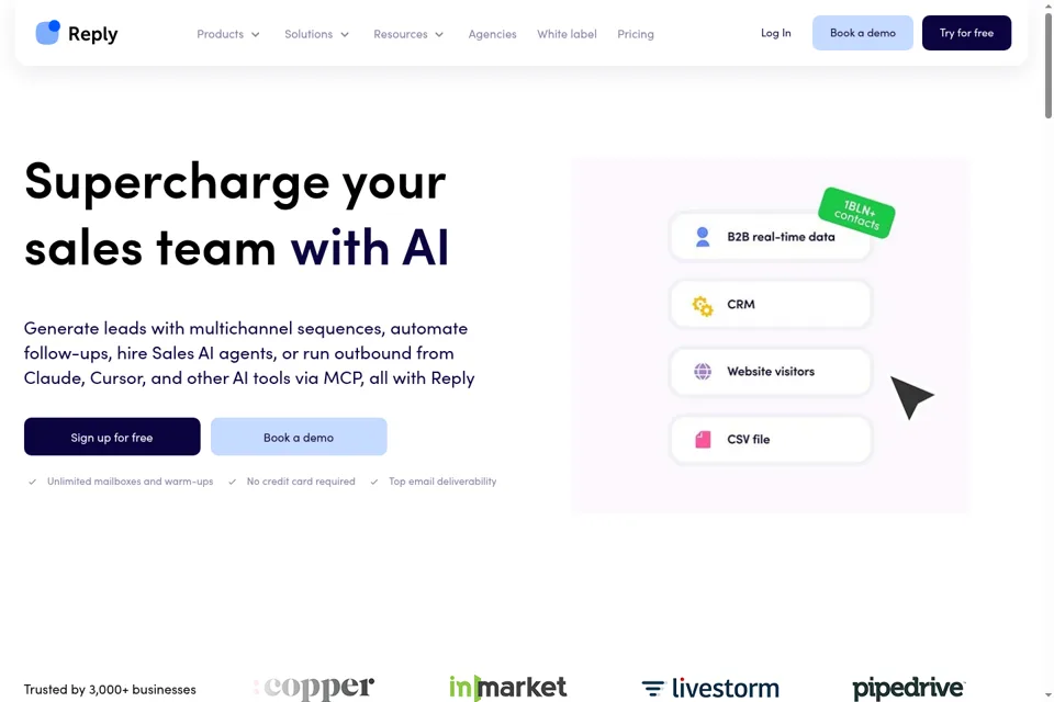 Landing page preview