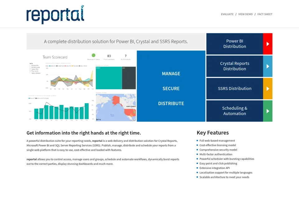 Landing page preview