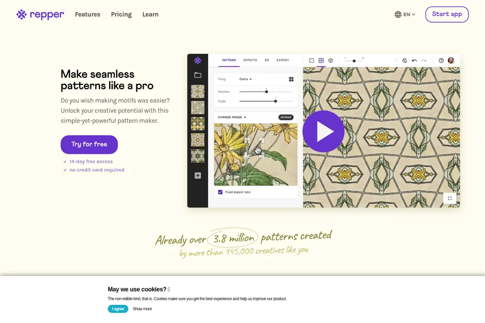 Landing page preview