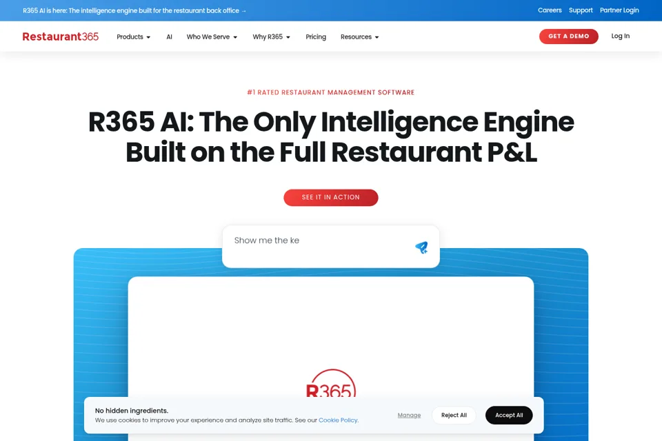Landing page preview