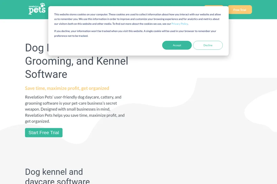 Landing page preview