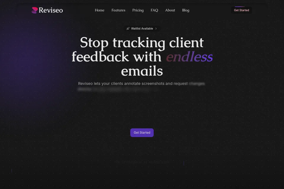 Landing page preview