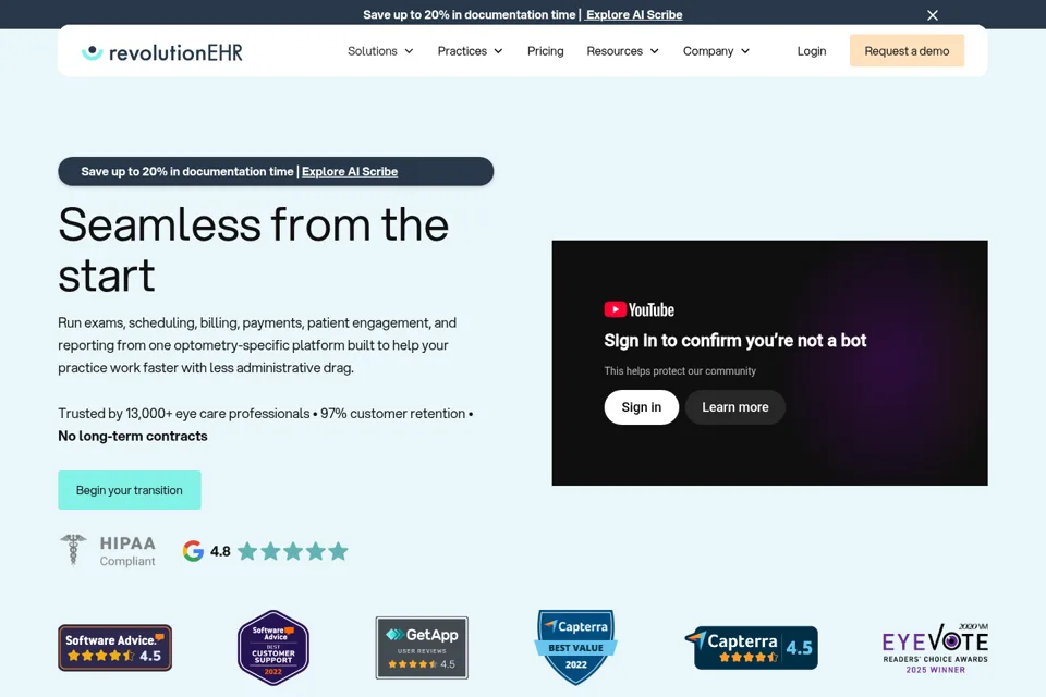 Landing page preview