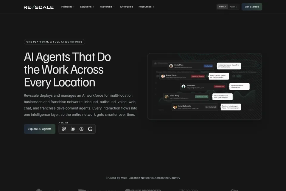 Landing page preview