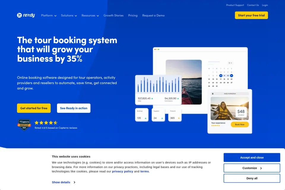Landing page preview