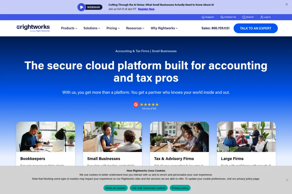 Landing page preview