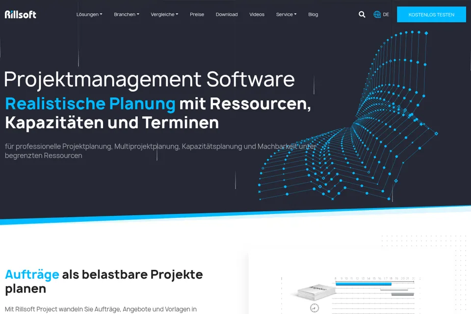 Landing page preview
