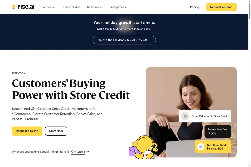 Landing page preview