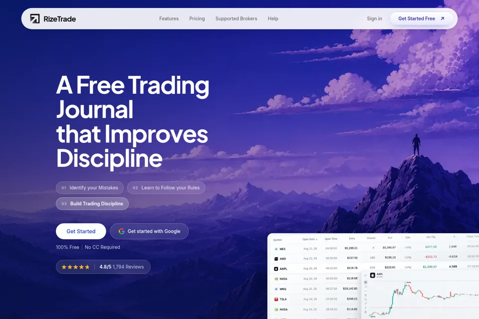 Landing page preview