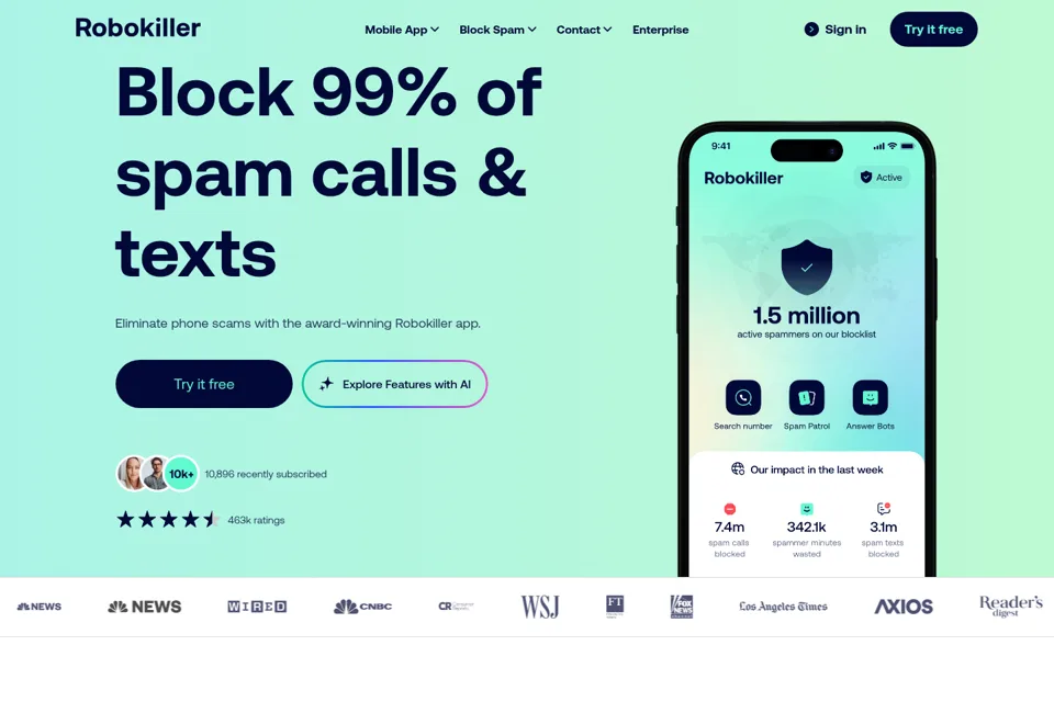Landing page preview
