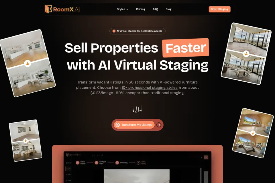 Landing page preview