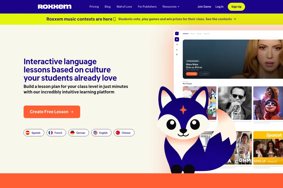 Landing page preview