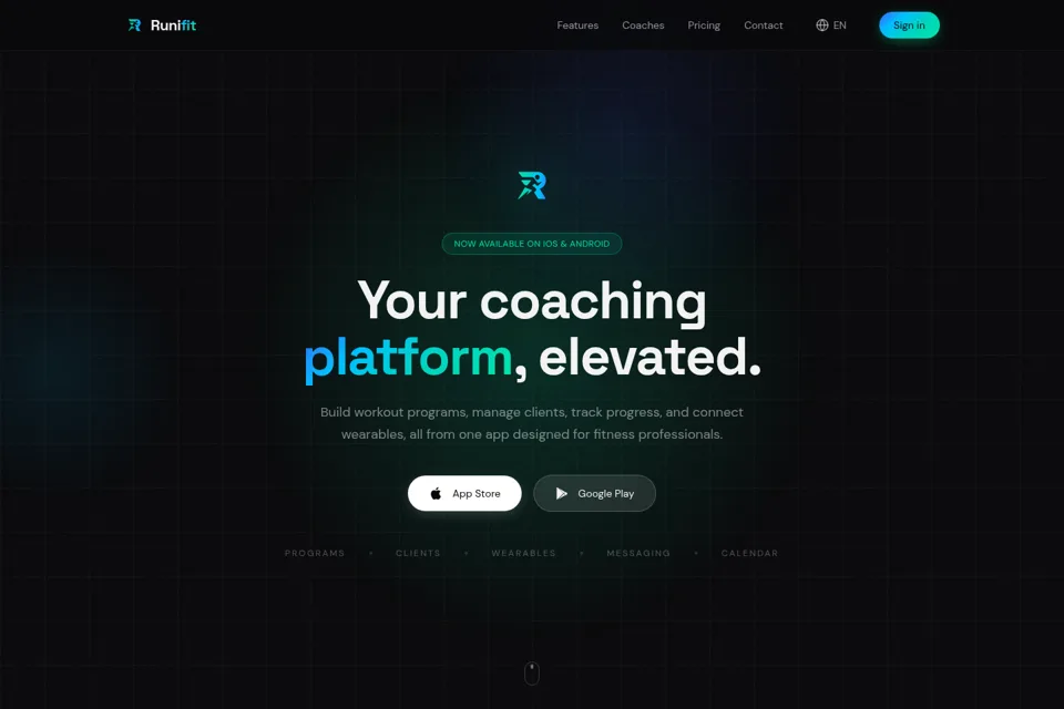 Landing page preview