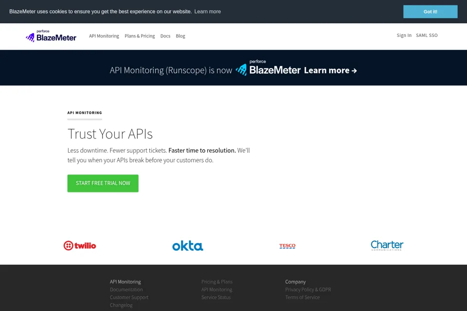 Landing page preview