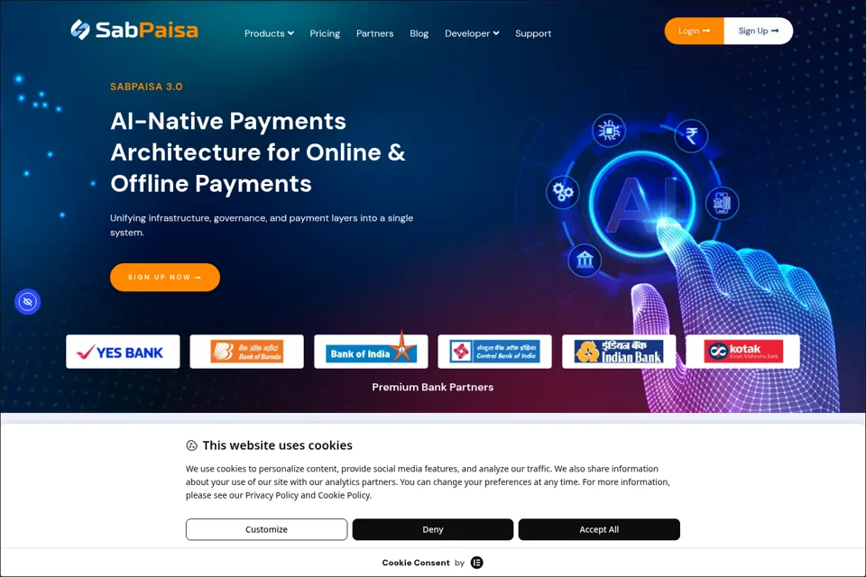Landing page preview