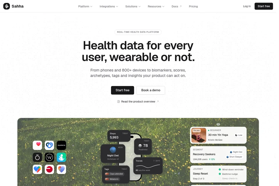 Landing page preview