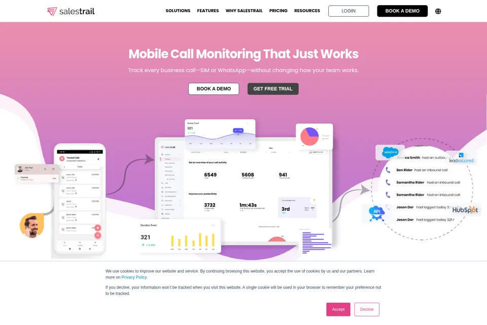 Landing page preview