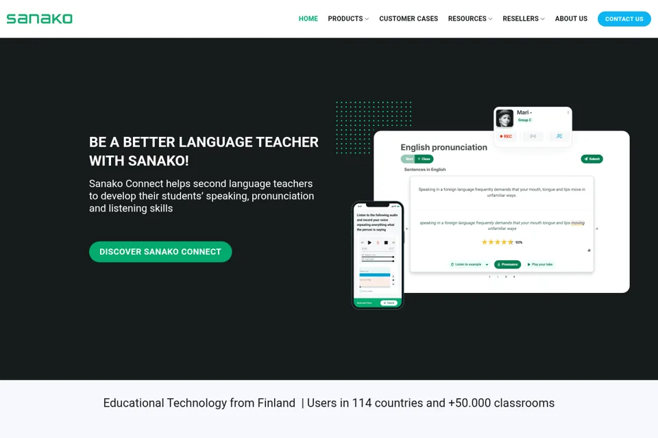 Landing page preview