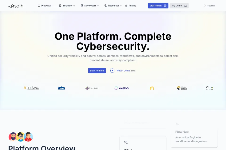 Landing page preview