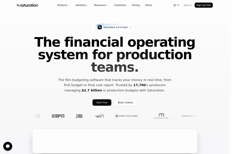 Landing page preview
