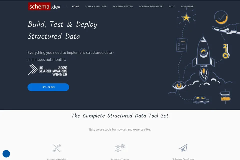 Landing page preview