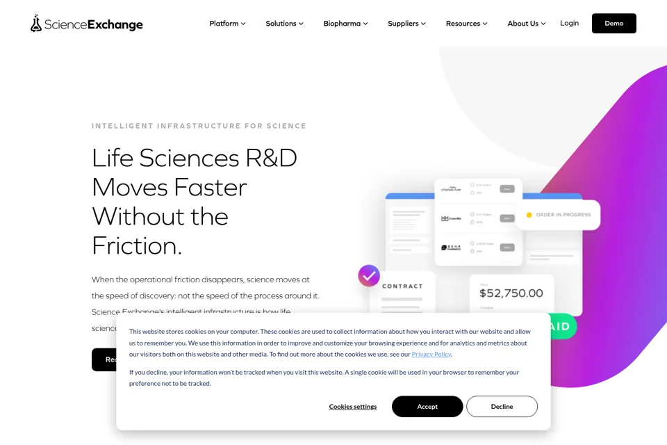 Landing page preview