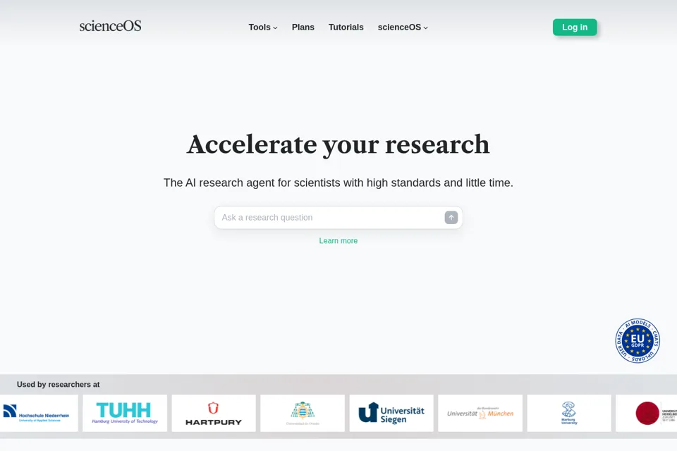 Landing page preview