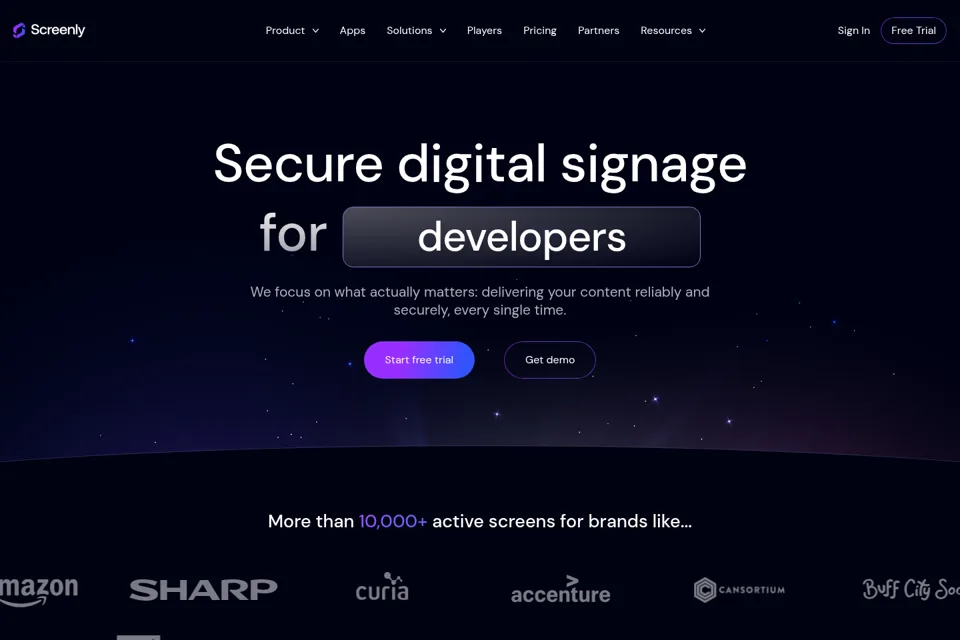 Landing page preview