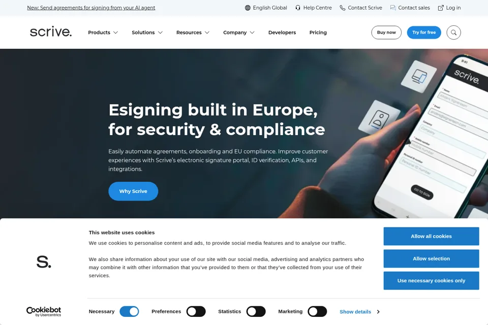Landing page preview