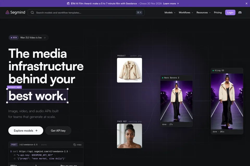 Landing page preview