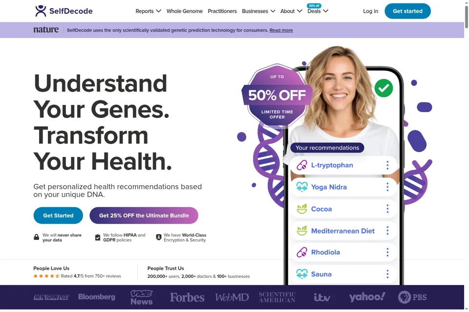 Landing page preview